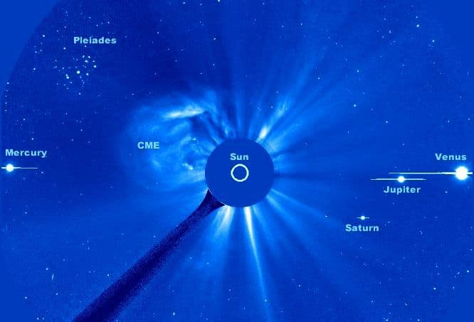 Pleiades, Planets, And Hot Plasma