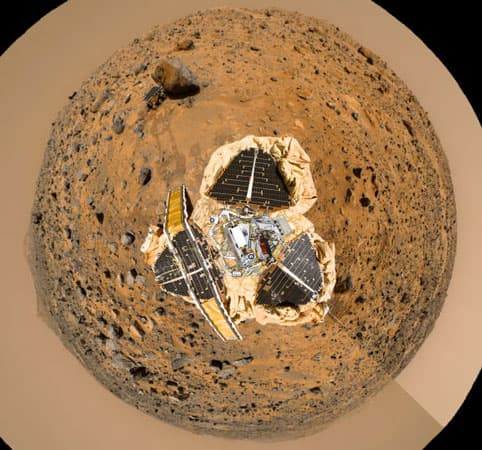 Slightly Above Mars Pathfinder