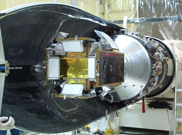 HETE-2 Rides Pegasus