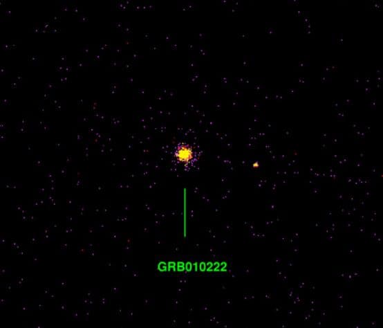 GRB010222: Gamma-Ray Burst, X-Ray Afterglow