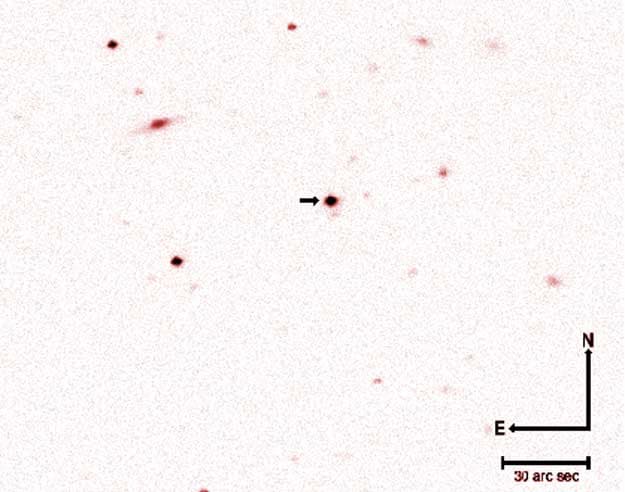 Is Mystery Object an Orphan Afterglow?