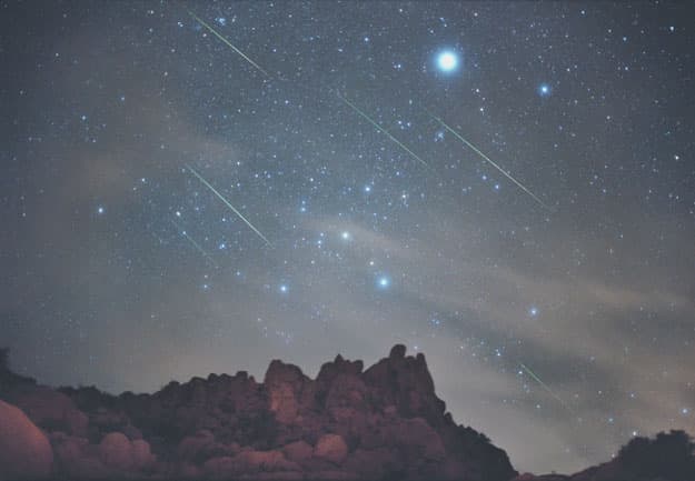 Leonids Over Joshua Tree National Park