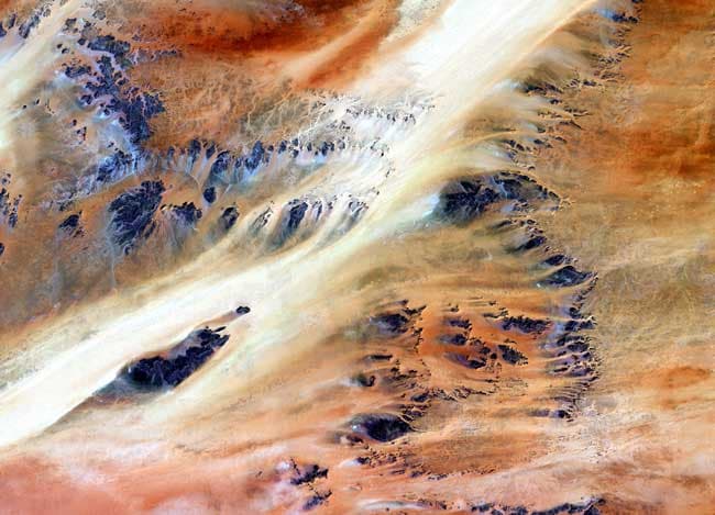 Terkezi Oasis in the Sahara Desert