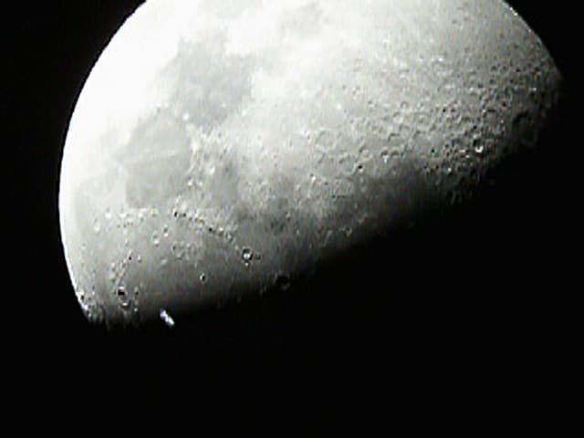 International Space Station in Transit