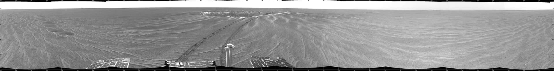 Intriguing Dimples Near Eagle Crater on Mars