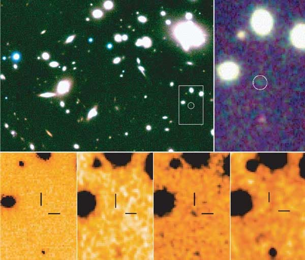 Redshift 10: Evidence for a New Farthest Galaxy