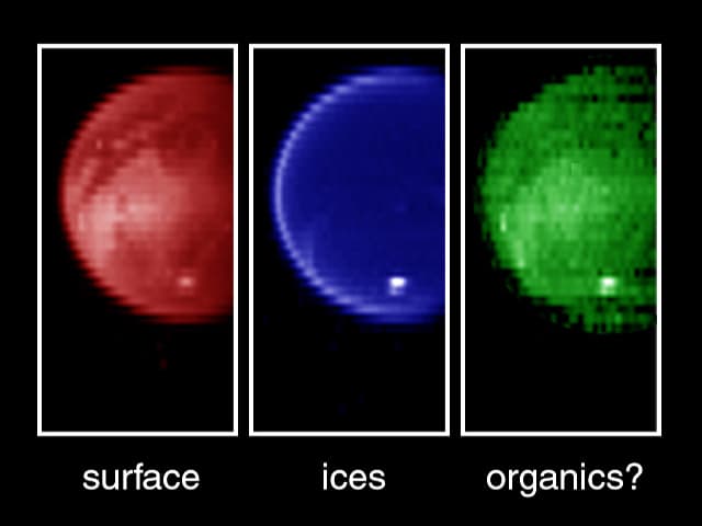 Titan from Cassini in Infrared