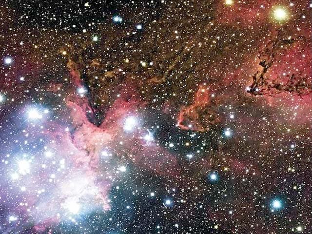 In the Center of the Heart Nebula