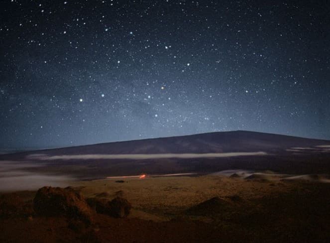 Southern Cross in Mauna Loa Skies