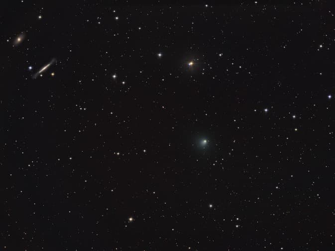 Stars, Galaxies, and Comet Tempel 1