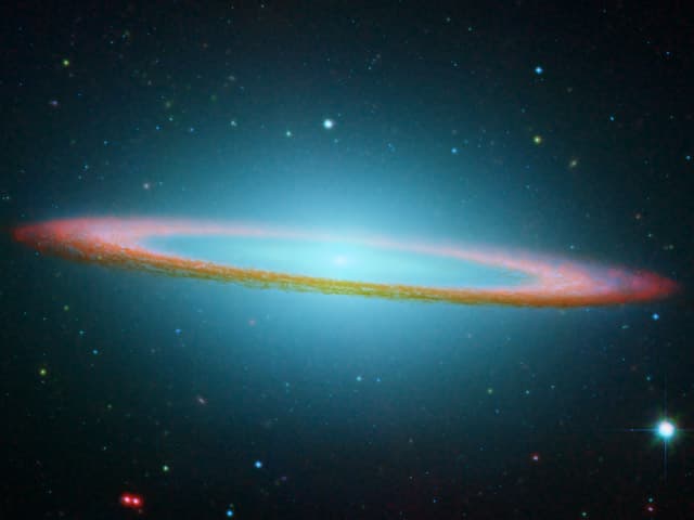 The Sombrero Galaxy in Infrared