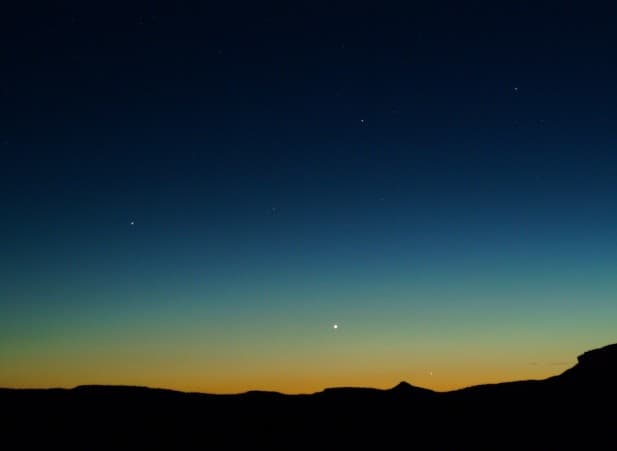 Planets in the West