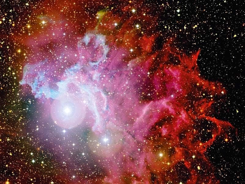 The Flaming Star Nebula from CFHT