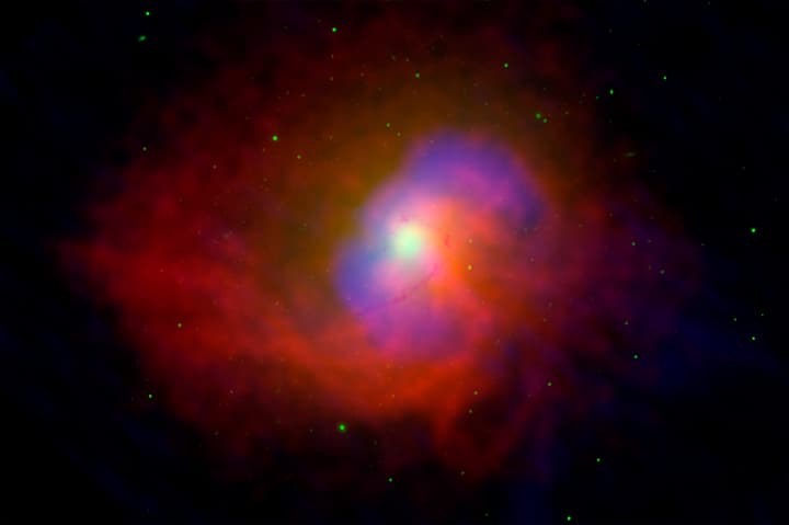 NGC 4696: Energy from a Black Hole