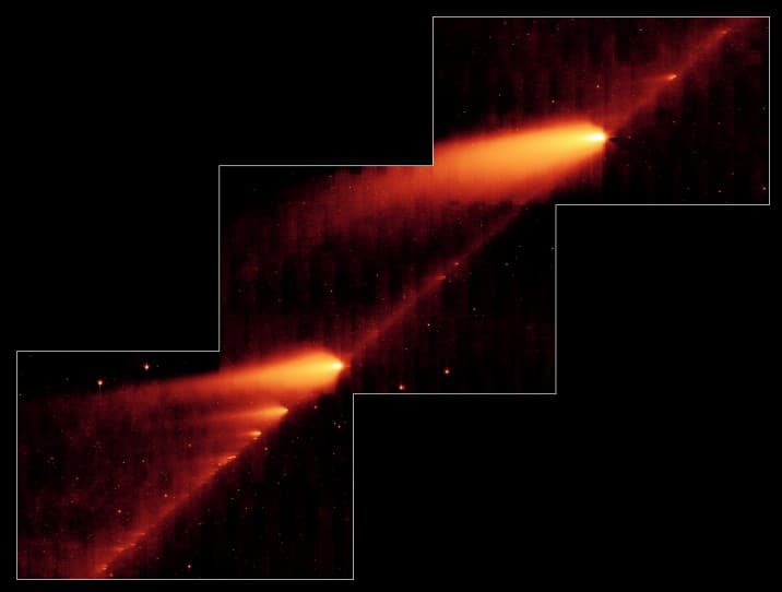 Crumbling Comet