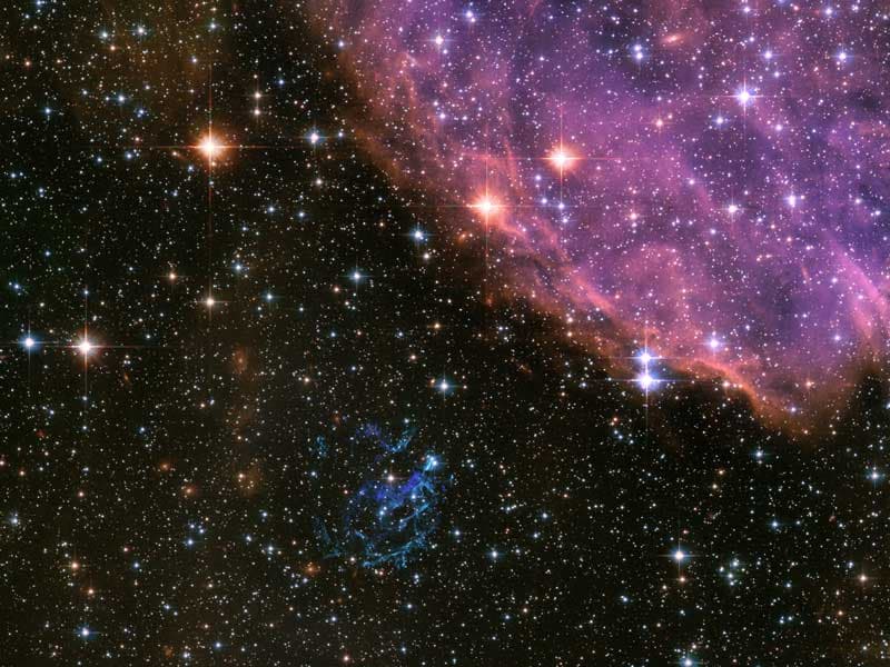 Supernova Remnant E0102 from Hubble