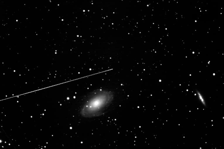 Asteroid and Galaxy