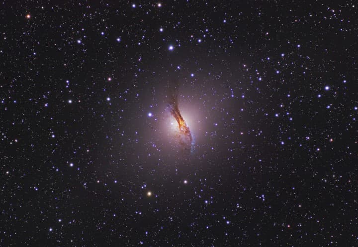 Jumbled Galaxy Centaurus A