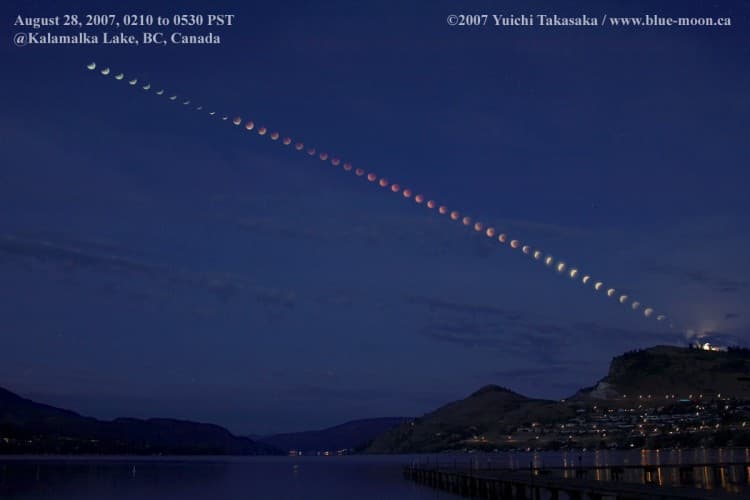 Kalamalka Lake Eclipse