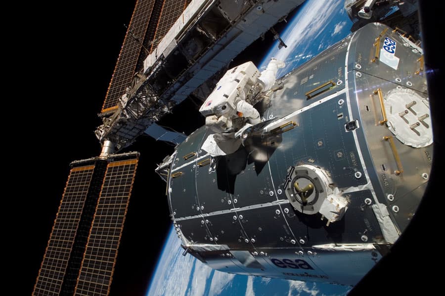 Columbus Laboratory Installed on Space Station