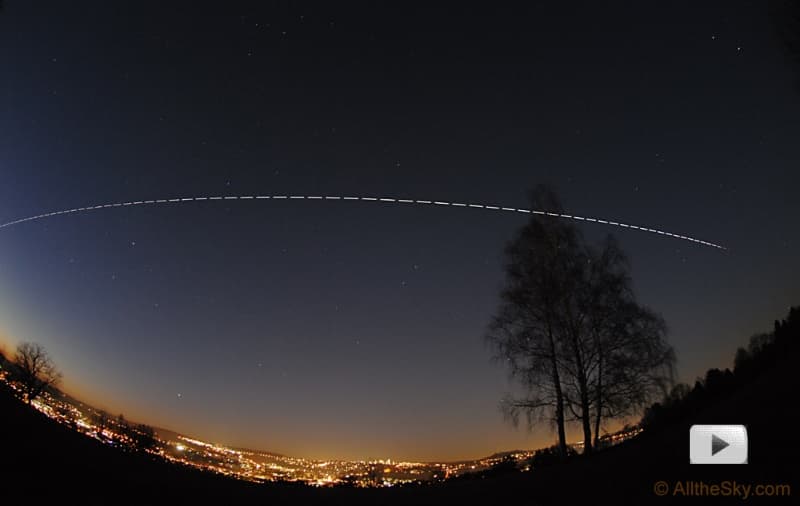 ISS: Sunlight to Shadow