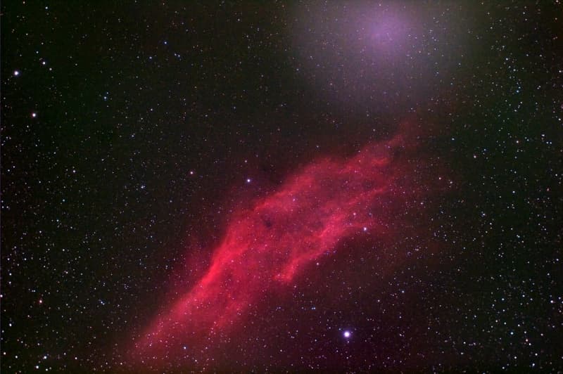 Comet over California