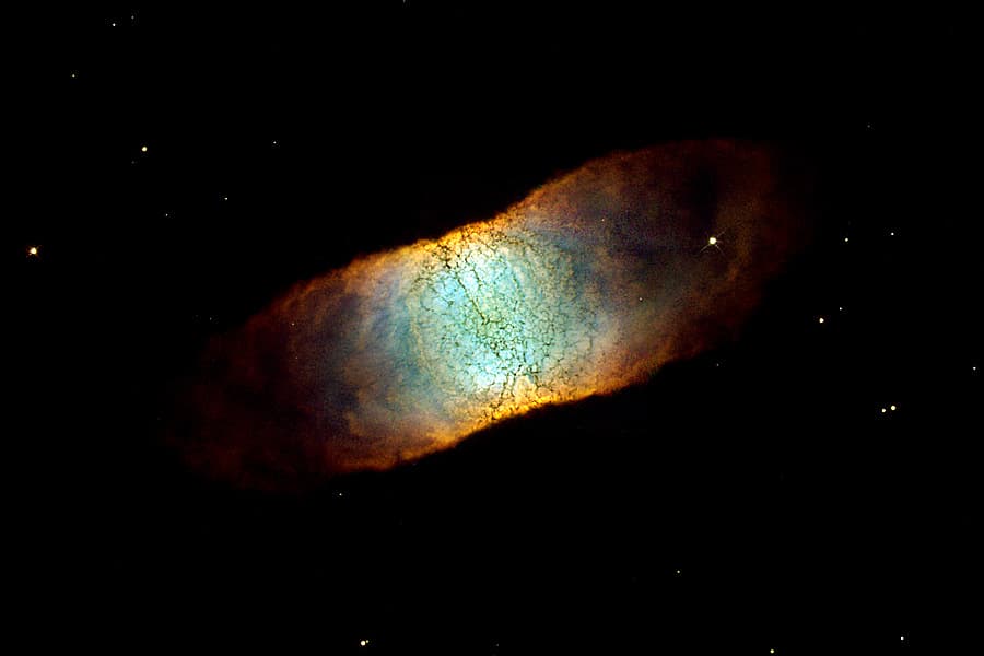 IC 4406: A Seemingly Square Nebula
