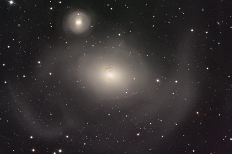 NGC 1316: After Galaxies Collide