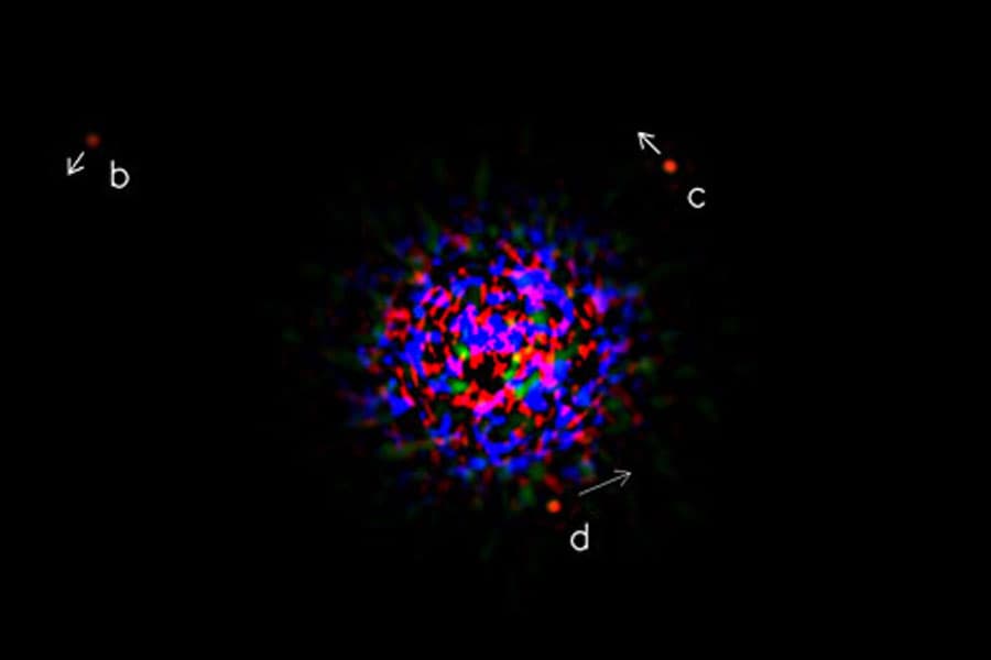 HR 8799: Discovery of a Multi-planet Star System