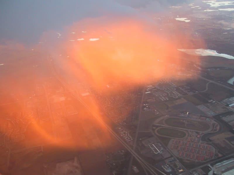 Unusual Red Glow Over Minnesota