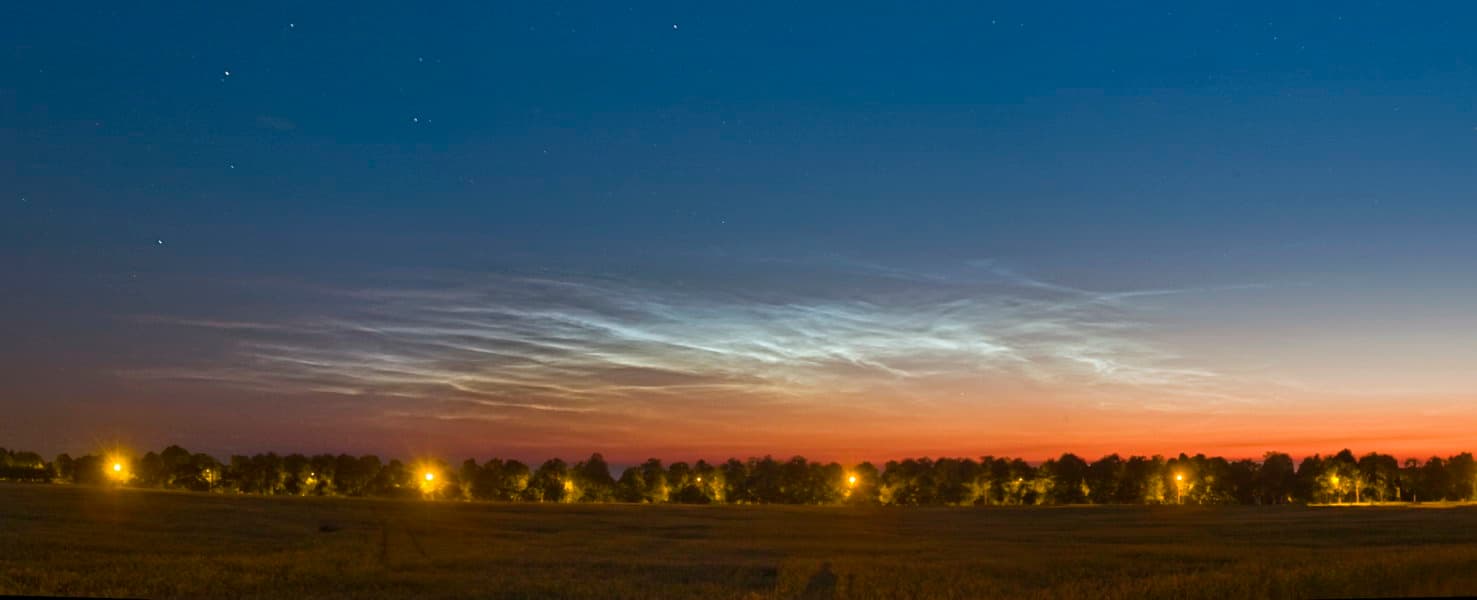 Noctilucent Clouds Over Germany