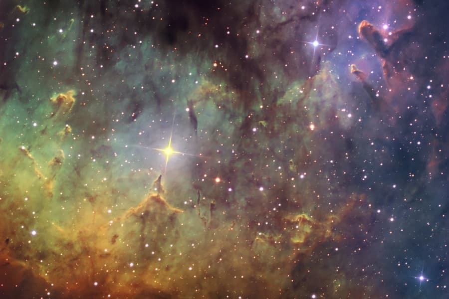 NGC 7822 in Cepheus