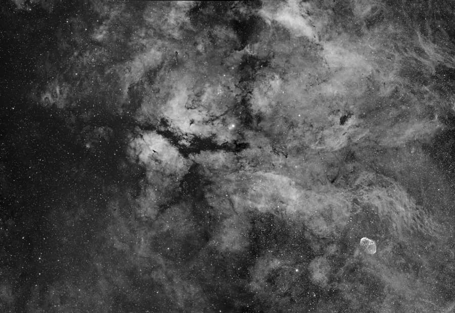 Central Cygnus Skyscape