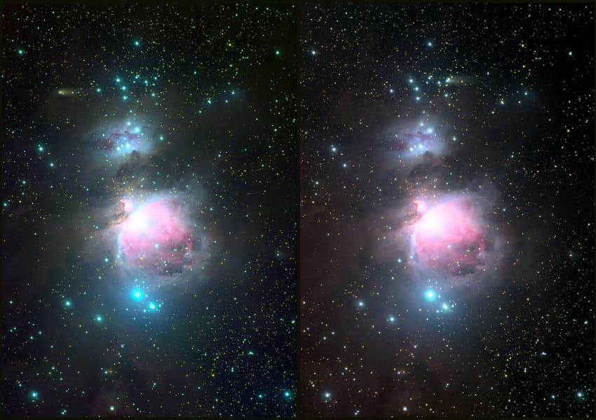Comet and Orion