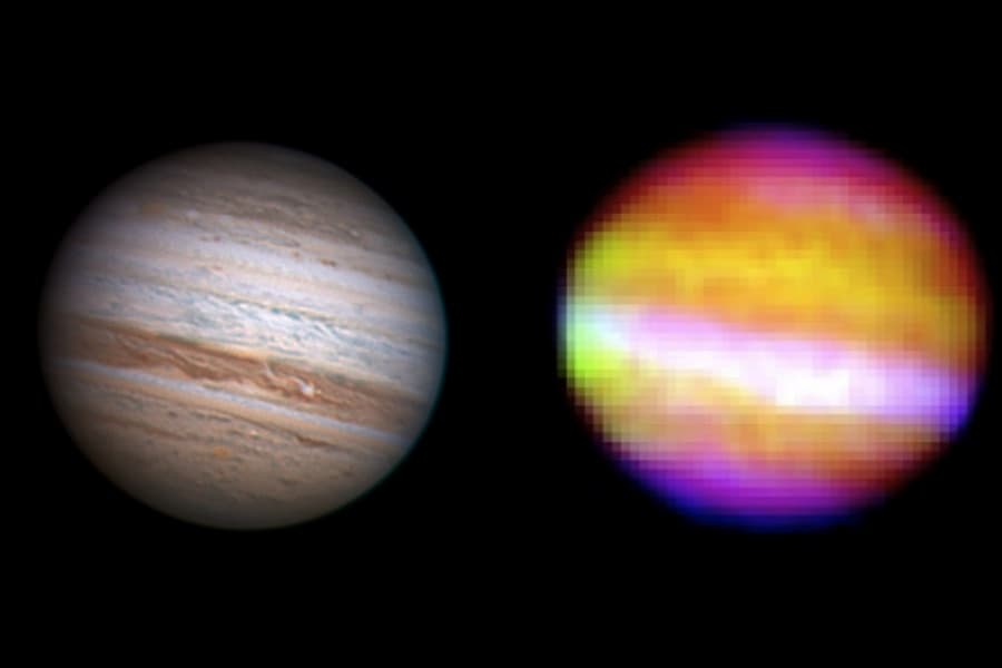 Jupiter from the Stratosphere