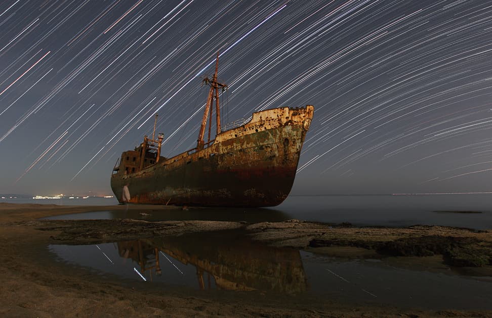 Star Trails and the Captain's Ghost