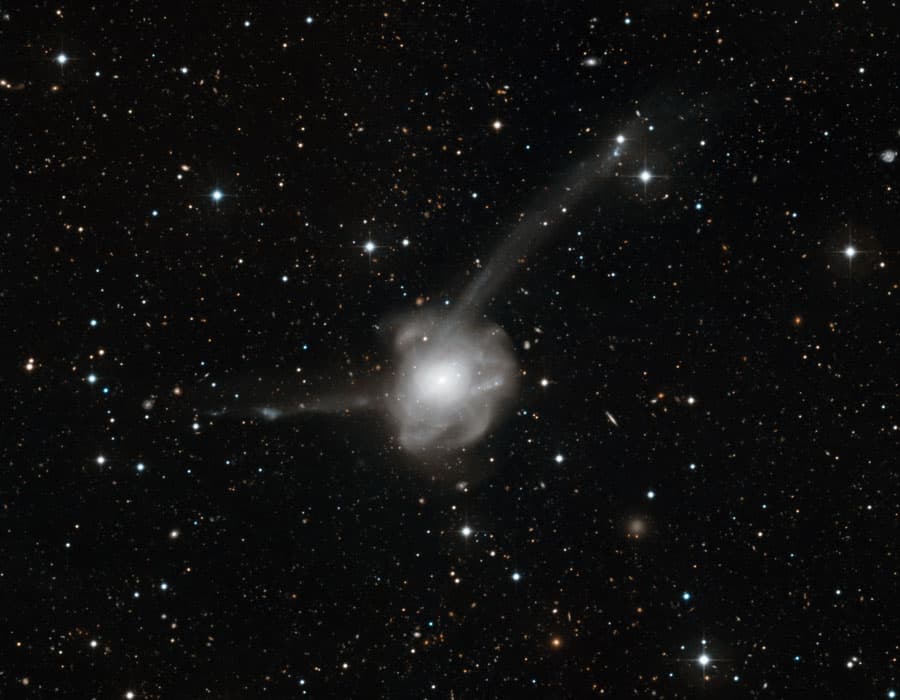 Atoms-for-Peace Galaxy Collision
