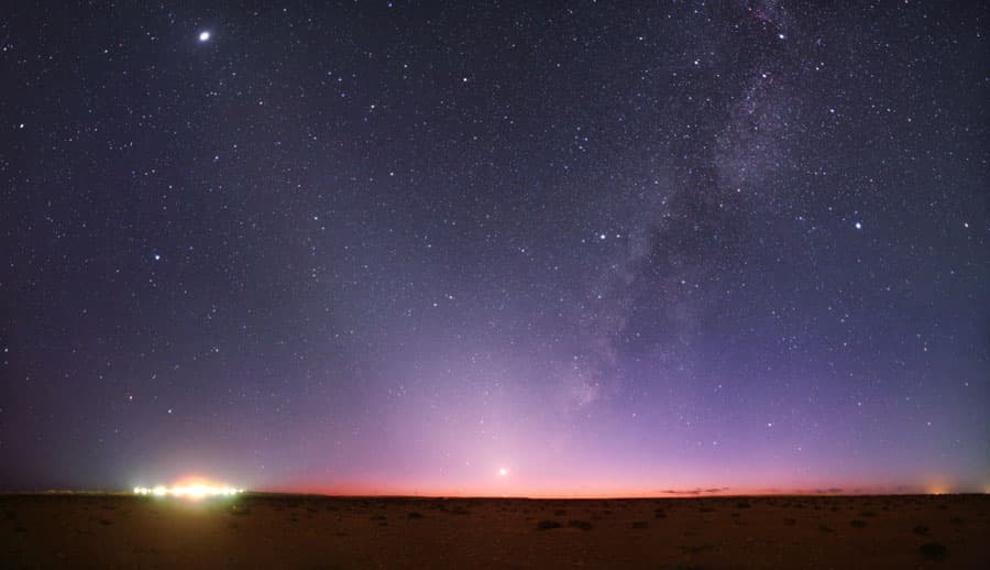 Skylights Over Libya
