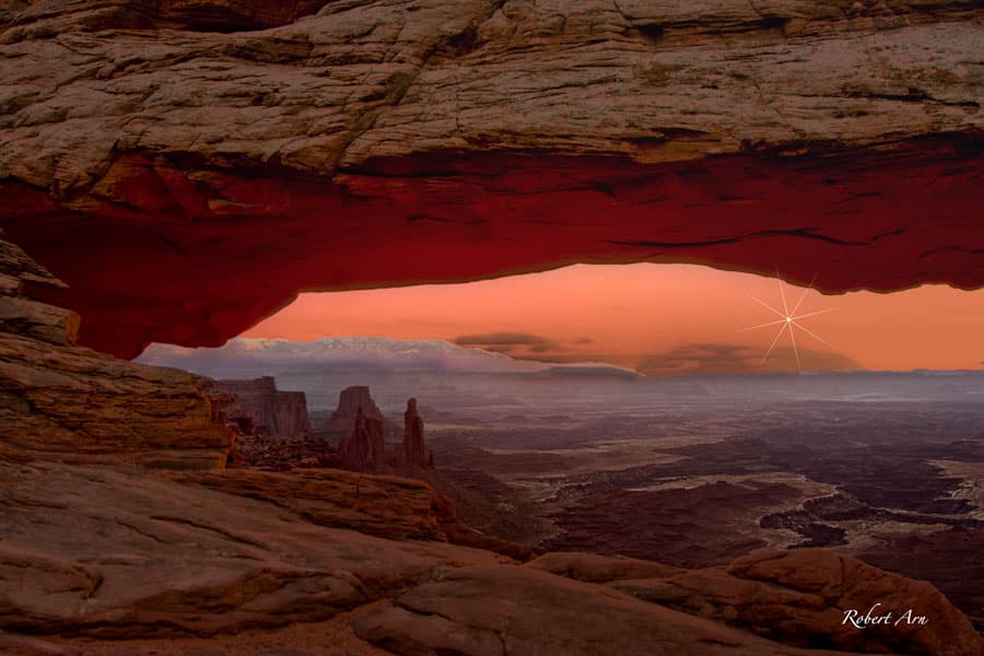 Otherworldly Planet Rise