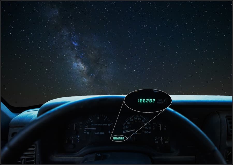 The Mileage of Light