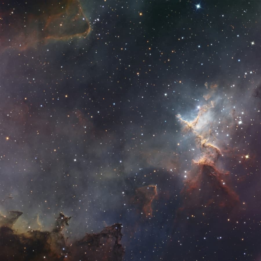 Melotte 15 in the Heart