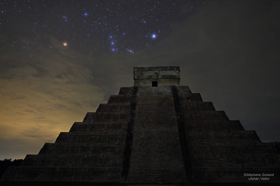 Orion over El Castillo