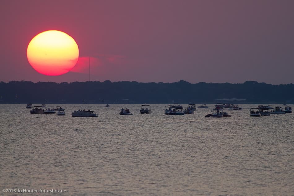 Sunspot at Sunset