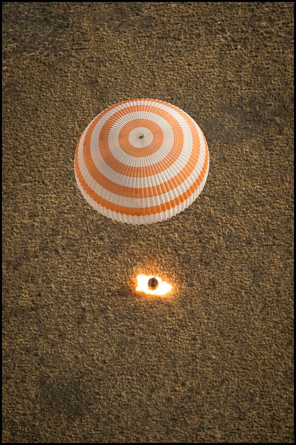 A Landing on Planet Earth