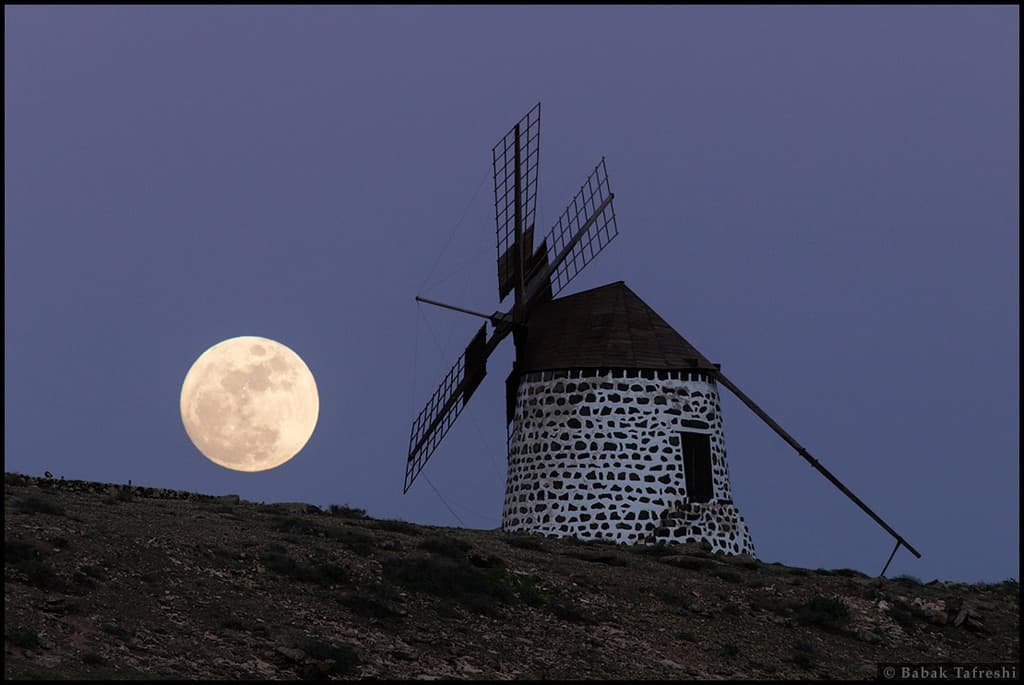 The Windmill's Moon