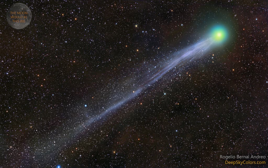 Comet Lovejoy's Tail