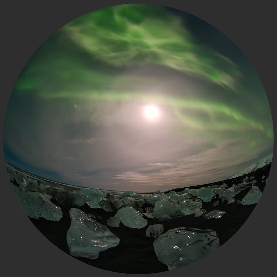 Aurora on Ice