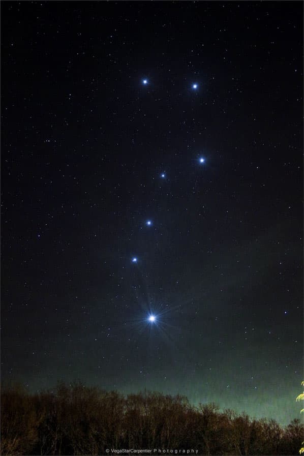The Big Dipper Enhanced