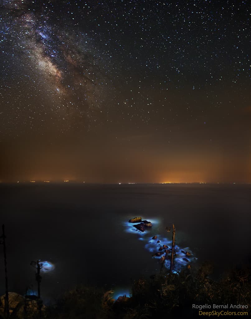 Blue Tears and the Milky Way