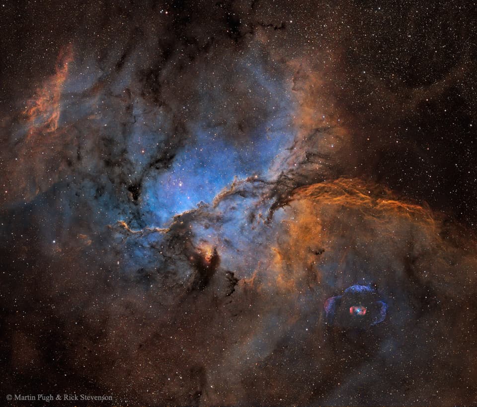 NGC 6188 and NGC 6164